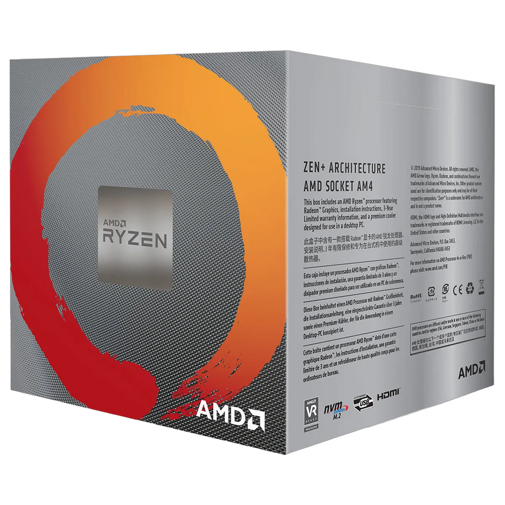 AMD Ryzen 5 3400G BOX - 2