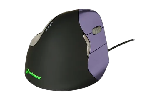 Evoluent VerticalMouse 4 Small - Filaire - Noir - 1